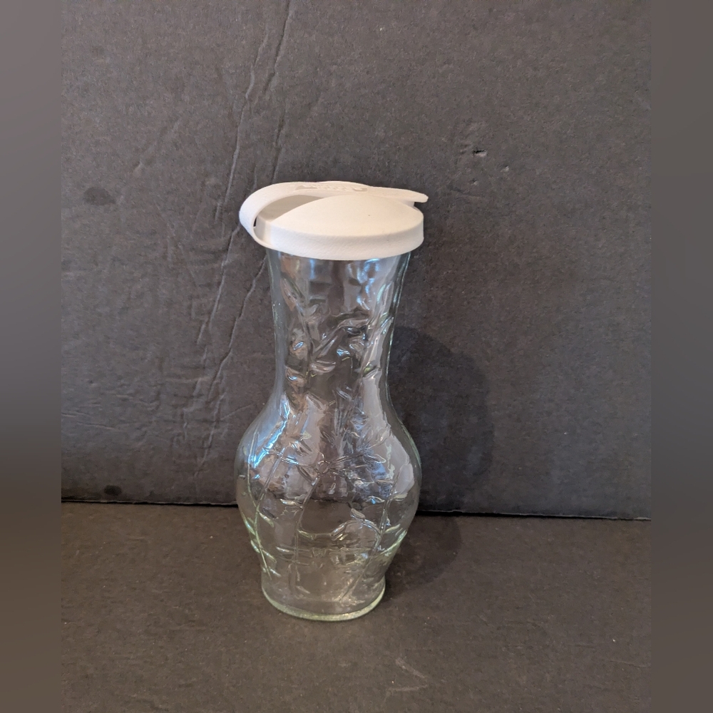 Good Seasons Salad Dressing Cruet Shaker Bottle With Snap On Plastic Lid Vintage